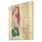 Designart - Trendy Fashion Girl I - Children's Art Print on Natural Pine Wood